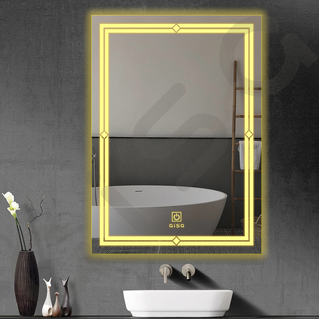 آینه بک لایت (آینه ال ای دی) آیسا مدل 451
