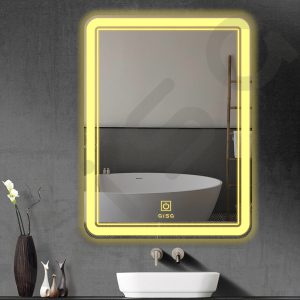 فروش عمده آینه بک لایت (آینه تاچ-هوشمند ضد بخار) آیسا مدل 458