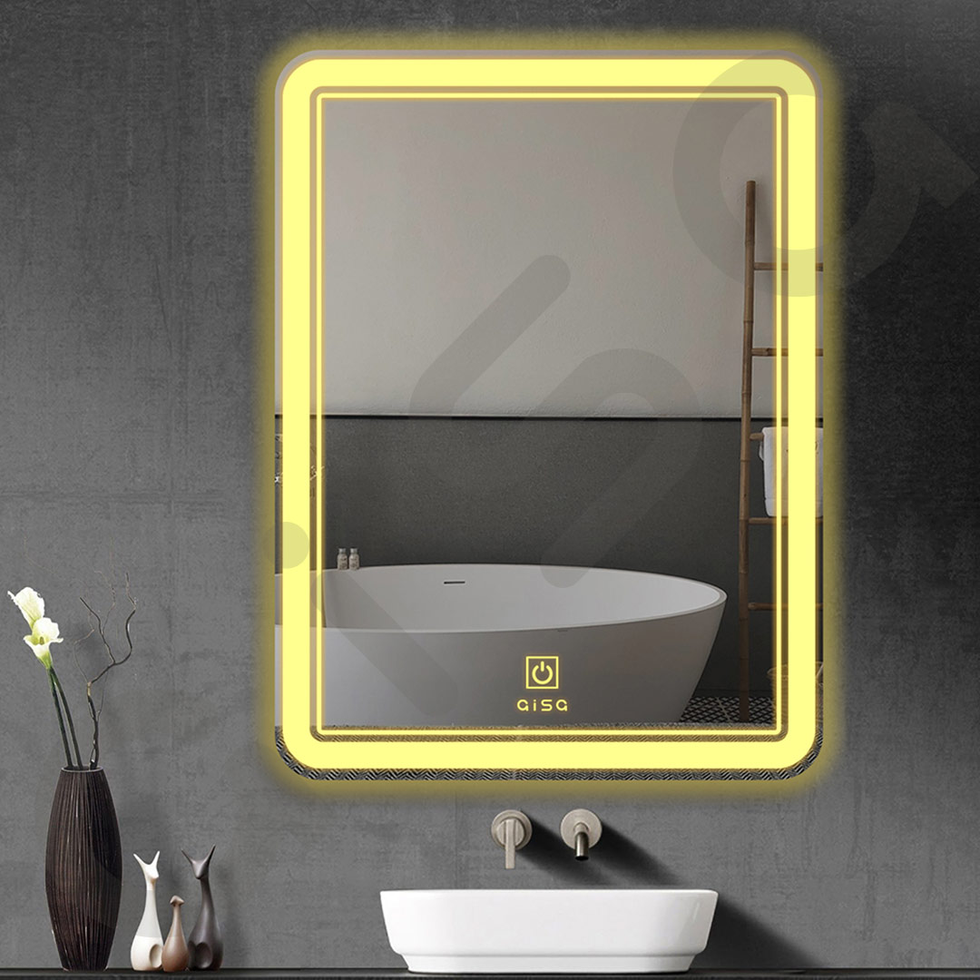 آینه بک لایت (آینه ال ای دی) آیسا مدل 458